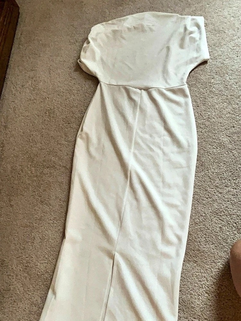 Showpo Naifie Midi Dress Midi Dress in White Size 8 Like New